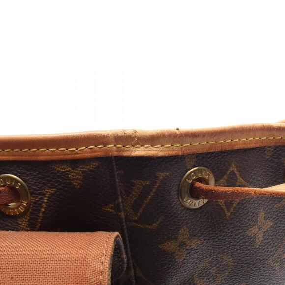 LOUIS VUITTON Authentic Brown Monogram Leather Backpack main image 9